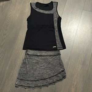 Sofibella Tennis Tank and Skirt as a set Size S